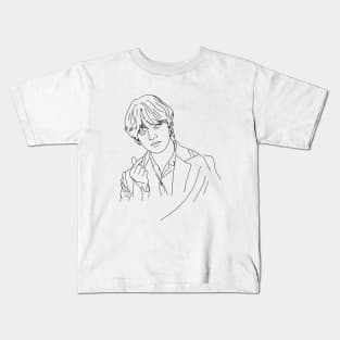 BTS Taehyung Kids T-Shirt